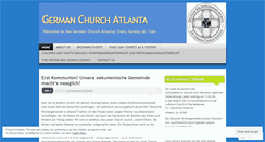 Desktop Screenshot of germanchurchatlanta.com